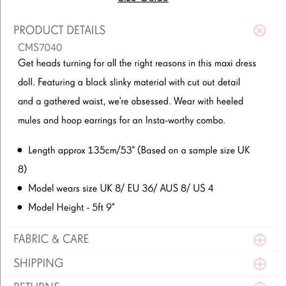 PRETTY LITTLE THING DRESS - Picture 6 of 6